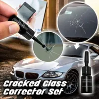 Auto -reinigingstools Automotive Glas Nano Repair Lijmvloeistof voorruithars Cracked Kit Corrector Crack RepairingCar