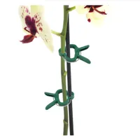 Factory Garden Supplies Green Gentle Gardening Plant Flower Lever Loop Gripper Clips Tool for Supporting Stems Stalks and Vines Garden