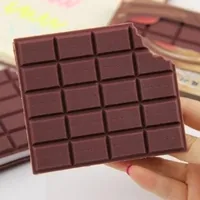 Notas criativas de biscoito de chocolate no caderno de perfume de chocolate Mini -portátil livro de palavras, suprimentos de student de artigos de papelaria