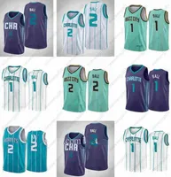 2022 Draft Pick 2 LaMelo Ball Jersey Mint Green Blue White New City Basketball Edition Man Good Quality Share to be partner