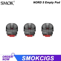 Smok Nord 5 leere Pod-Kartusche 5ml Fit Drehzahl 3-Mesh-Spulen-Austausch für Nord5 Kit E-Zigarette 3pcs/Pack