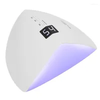Nageltorkar polska torktumlare UV LED -lampan leveranser med 3 timerinställning automatisk sensor för hemanvändning kvinnor salong prud22