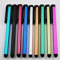Epacket 10pcs lot Capacitive Touch Screen Stylus Pen For IPad Air Mini 2 3 4 For IPhone 4s 5 6 7 Samsung Universal Tablet PC Smart188K