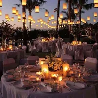 PCSSet papier lantaarn lichtecoratie wit hangen met houder Diy Halloween bruiloftsfeest achtergrond ambachtelijke benodigdheden home decor l220601
