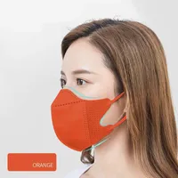 Fabryka prostych włosów Maska jednorazowa Dorosły 3-warstwowy oddychający cienki moda twarz maska ​​3D maski trójwymiarowe