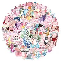 100pcs 귀여운 만화 애완 동물 낙서 스티커 수하물 기타 DIY 스티커 방수 2225