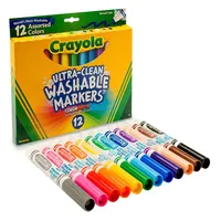 Gift Sets Washable thick head watercolor pen 12 color pen school children's painting art supplies229h