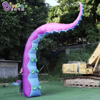Gebouwen decoratieve opblaasbare octopus tentakels voor reclame verkoop speelgoed sport 5m hoogte