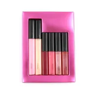 Conjunto de Lips Gloss 6pcs kit de lábios para mulheres beut lustre holiday style wish amor amor amor hidratante natural dhgate beleza maquiagem lipgloss pack