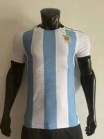 2021 2022 2023 Argentinië Player Versie Soccer Jerseys National Team Tagliafico Kun Aguero Lo Celso Dybala di Maria L.Martinez 21 22 23 Voetbaldicht Shirt