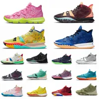 2022 Kyrie 7 Chaussures de basket-ball One World People Chip Copa Grind 5 Mens Kyries 7s Irving 5s Sponge Sandy Creator Hendrix Horus Rayguns Daybreak Trainers Sports Swekets Sports