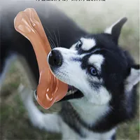 Hondspeelgoed Nieuwe grote en middelgrote hond PET-levering bijtvaste molaire stick nylon simulatie botten speelgoed