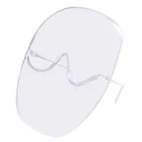 Genişletilmiş PC Şeffaf Tam Yüz Koruyucu Uzay Maskesi Plastik Binicilik Vue Shield2631