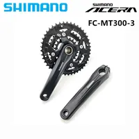 Shimano FC-MT300-3 Trail MTB Chainwheel 3x9-Speed ​​Eieio Bike 44-32-22T 170mm Parti di biciclette da crankSet