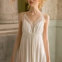 Женская без спинка платье для принцессы сексуальное спагетти ремешок для рубашки кружевные сетчатые сетка пижам ночной рубашки ночной одежды для сна 220505