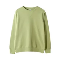 Herbst Langarm Frauen Hoodies Pure Color Casual Tops Paar Oneck Cotton Hoodies Women Sweatshirt 220803
