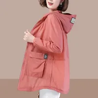Женские куртки модная ветра женская куртка для солнца защита 220823
