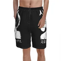 Men&#039;s Shorts Dazai Osamu Board Bungou Stray Dogs Bsd Husbando Beach Short Pants Man Pattern Printing Swim Trunks Big SizeMen&#039;s