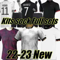 2020 2021 Soccer Jersey giocatore Version Training Werner Reus Kimmich Kroos Gnabry Haventz Uomo Donna Kids Kit Kit Pantaloni da calcio 4XL