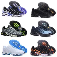 Sell 2022 TOP Plus Mens Tn Running Shoes Airs High Quality Triple Black White Tns Maxes Chaussures Requin Homme Smoky Gray Designer Sneakers S1