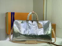 2022Brand totes Men Genuine Leather Giant Duffel Bags Luxury Designers Handbag Women Speedy Travel Bag Large Capacity Luggage Tote 45886 41416