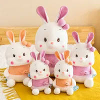30 cm Ny ryggsäck Rabbit Doll Plush Toy Cartoon Cute Rabbit Pillow Dolls Children's Toys