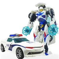 Transformation Robot Boy Toy Car Modelo de Anime Filme Série Ação Figura Tank Kids Plastic Toys