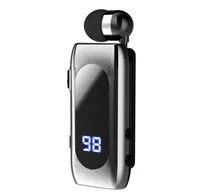 Yeni Satış K55 Mini Bluetooth Kulaklık Kulaklık BT5.2 Konuşma Süresi 20 Saat Çağrı Titreşim Spor Klip Sürücüsü Auriculares Kulaklık
