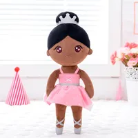 Gloveleya Plush Toys Ballet Dancer Dolls Dreaming Girl Gift For Kids Girls Doll Black Hair Ballet Girl Bauble 1011327Q