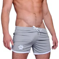 Short di fitness palestra degli uomini pantaloncini da jogging sportivi per bodybuilding maschio estate fresca in maglia traspirante per uomini per uomini 220714