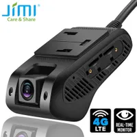 Jimi JC400P 4G Car Camera With Dual Cameras Live Video GPS Tracking Wifi Remote Monitoring Dash Cam DVR Recorder Free APP Web