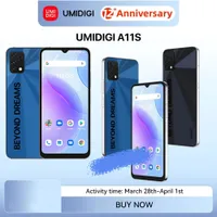 Umidigi A11S 글로벌 버전 스마트 폰 4GB 32GB 5150 MAh 16MP 트리플 카메라 6.53inch HD + 대형 전체 디스플레이 핸드폰