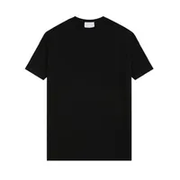 Heren t-shirts Zomer Solid kleur Simple Round Neck Pure Cotton T-Shirt Love Jacquard Borduurwerk Korte mouw