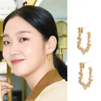 Dangle & Chandelier The Eternal Monarch Of Korean Drama Same Retro Style Earrings French 2022