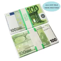 Prop Toy Copy money faux billet 10 20 50 100 Euro fake banknotes Dollar movie props bar atmosphere2282