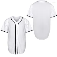 남자 티셔츠 커스텀 야구 저지를위한 남자/청소년 디자인 인쇄 팀 이름 번호 야외 소프트볼 훈련 스포츠 셔츠맨스 Just22