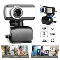 Webcams Webcam Camera con microfono per computer PC Laptop Desktop Autofocus USB video hd web mini cancellazione del rumore