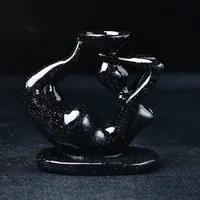 New Style Athlete Sphere Holder Stand Base Crystal Ball Hand Made Display Reiki Meditation Home Decor Garden Gift Muti-Colored