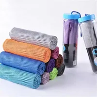 Summer Outdoor Sports Ice Cold Towel Scarf Running Yoga Travel Gym Camping Golf Sports Cooling Towel Neck Wrap Inventory Wholesale