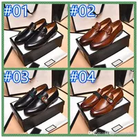 A5 مصمم أحذية رسمية الرجال من الرجال الأصليين رجال لباس أحذية أوكسفورد للأحذية للرجال فستان الزفاف أوكسفورد ساباتو المزيج فيديوس الحجم 6.5-11