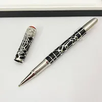 Serie di eredità Yamalang Brand Roller Ball Pens Luxurys Spider Web Black Black Ballpoint Pen Stationery Business