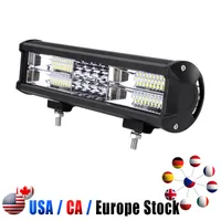 LED Light Bar Flowslights Auto 12 pouces 288w LEDS DRIVE CAR VOINE LAMPLE POUR FOG FOG LED LED ÉCLAINE