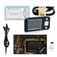 Mini DS211 Tragbares LCD Digital Oscilloscop Arm Nano Taschengröße Professionelles digitales DSO211 Automobil mit MCX -Sonde