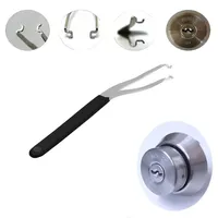 Metal multi-function push rod tube tension wrench locksmith tool341n