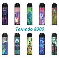 Original RandM Tornado 8000 Ghost Electronic Cigarettes Dazzle Switch Pro Disposable Vape Tornado 8000 Puffs Authentic wholesale