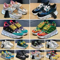 Yeni Sneakers Tasarımcı Ayakkabı Koşu Ayakkabıları En Kaliteli Zincir Yansıtıcı Yükseklik Reaksiyonu Mens Womens Hafif Eğitmenler
