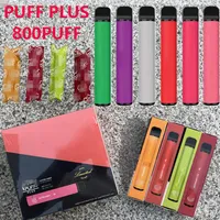 ZOOY GOOD Quality 800Puffs plus Disposable Vape E Cigarette Device 3.2ml Pod With Security Sticker 40 Colors224U