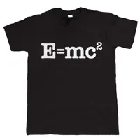 T-shirts T-shirts E = MC2-Camiseta Hipster Para Hombre, Camisa de Ciencia, Regalo Cumpleaños Papá, ÉL, Moda Verano, Ropa Calle