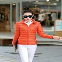 Winter Woman Ultralight Jacket M manters Outwear Down S Casual 90% Ultralight Short Lady 201103