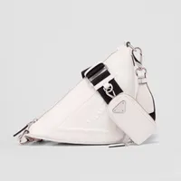 トライアングルバッグクロスボディバッグ女性クラッチハンドバッグ財布本物のレザーデタッチ可能なワイドショルダーストラップジッパーオープン小さなポケットファッションレディハンドバッグ